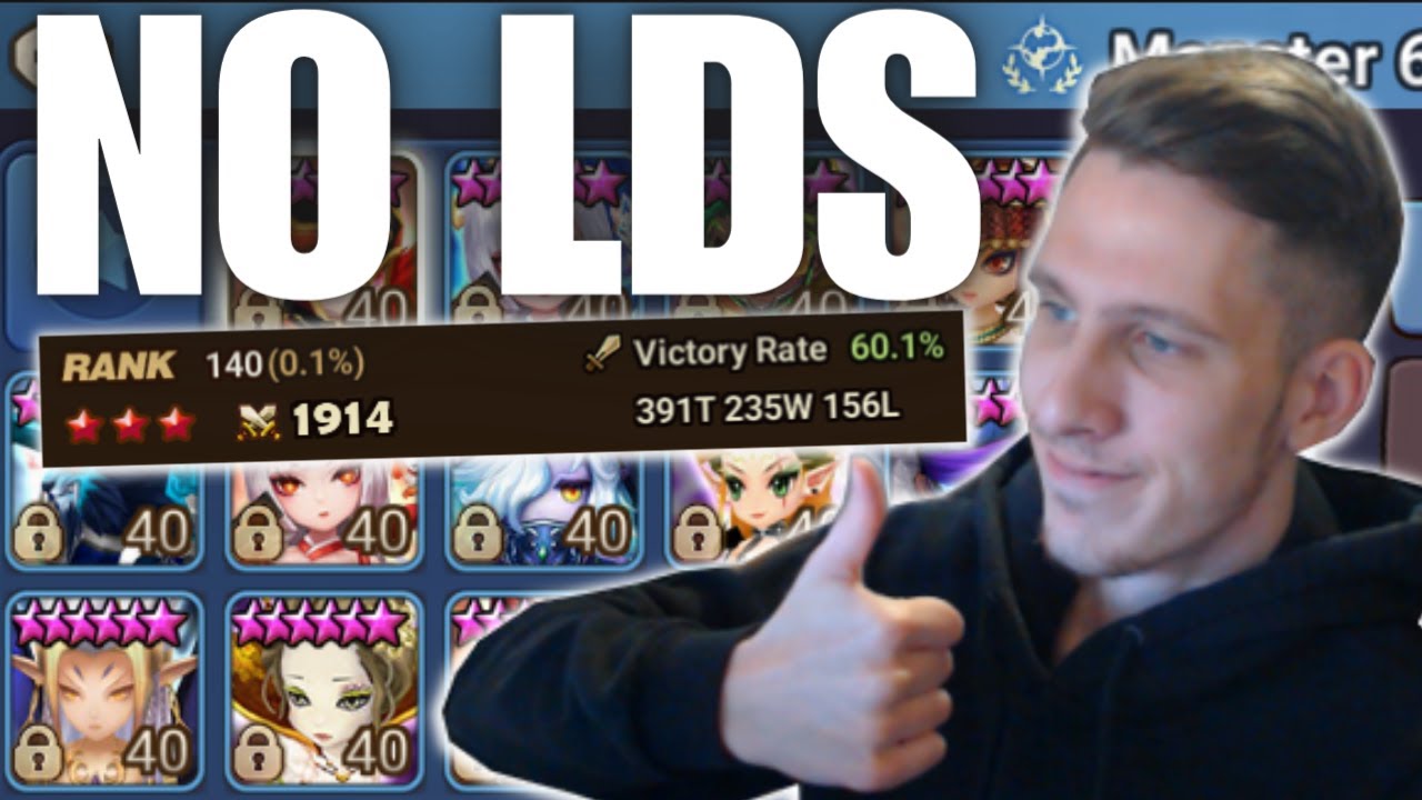 HOW I REACHED G3 RTA WITH NO LDS (Summoners War)