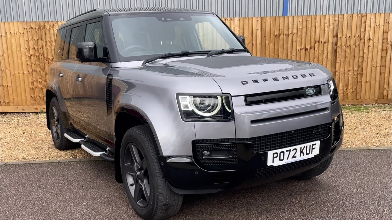 Beautiful Land Rover Defender 110 in Eiger Grey for sale!!!