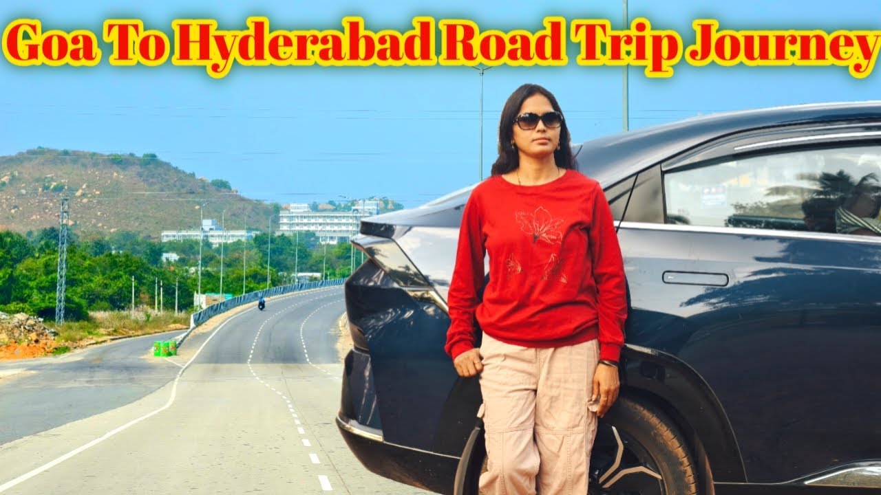 Goa To Hyderabad Road Trip Journey/travel video/tourist video/Goa/Hyderabad/Tata curvv car