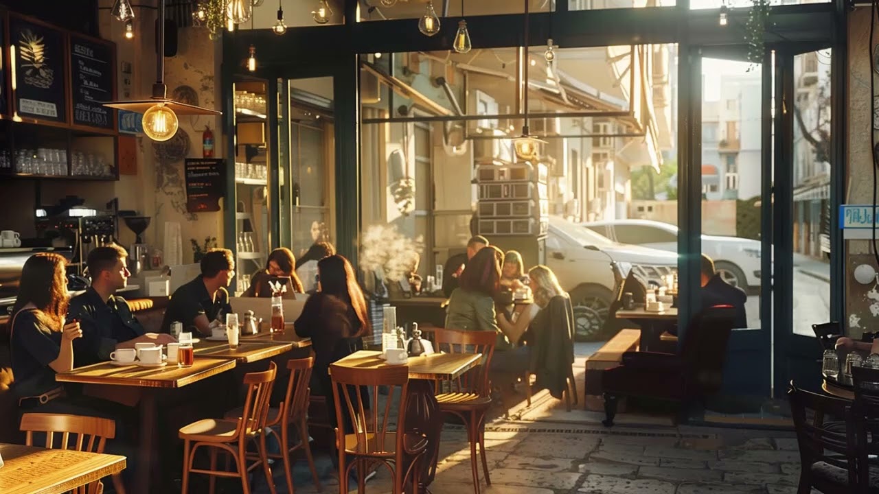 10AM Café Light | A Quiet Morning Scene with Gentle Music ☕✨ | Focus & Relaxation Ambience 오전10시에카페