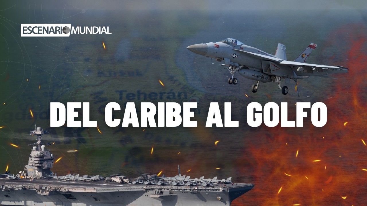 El portaaviones USS Gerald R. Ford: la conexión estratégica entre el Caribe y Medio Oriente