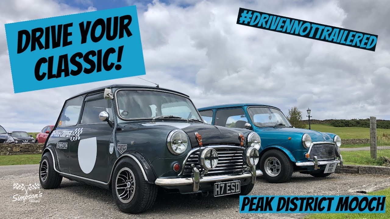 Drive Your Classic Mini - Peak District Day Out - #drivennottrailered