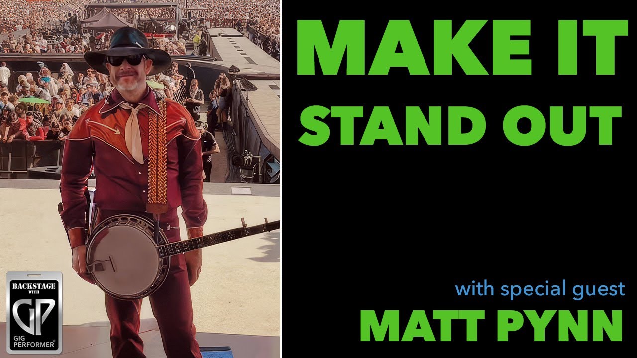 How Professional Session and Touring Musician Matt Pynn Uses Gig Performer