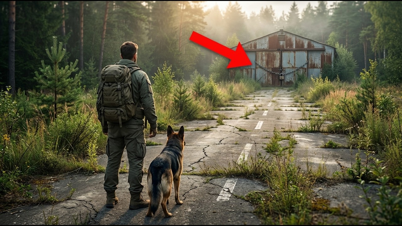 Veteran's K9 Led Him to an Overgrown Airstrip — The Hangar Door Was Still Locked