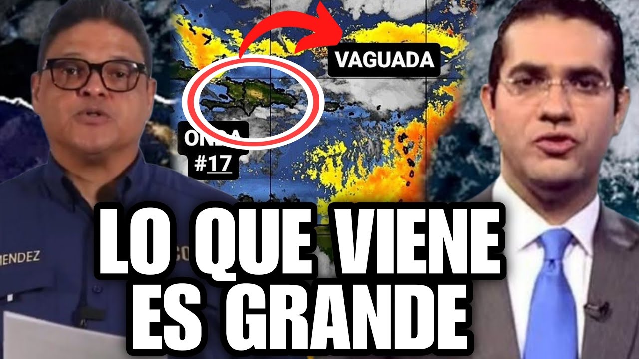 Boletín de último momento!! Así estará el clima en República Dominicana 