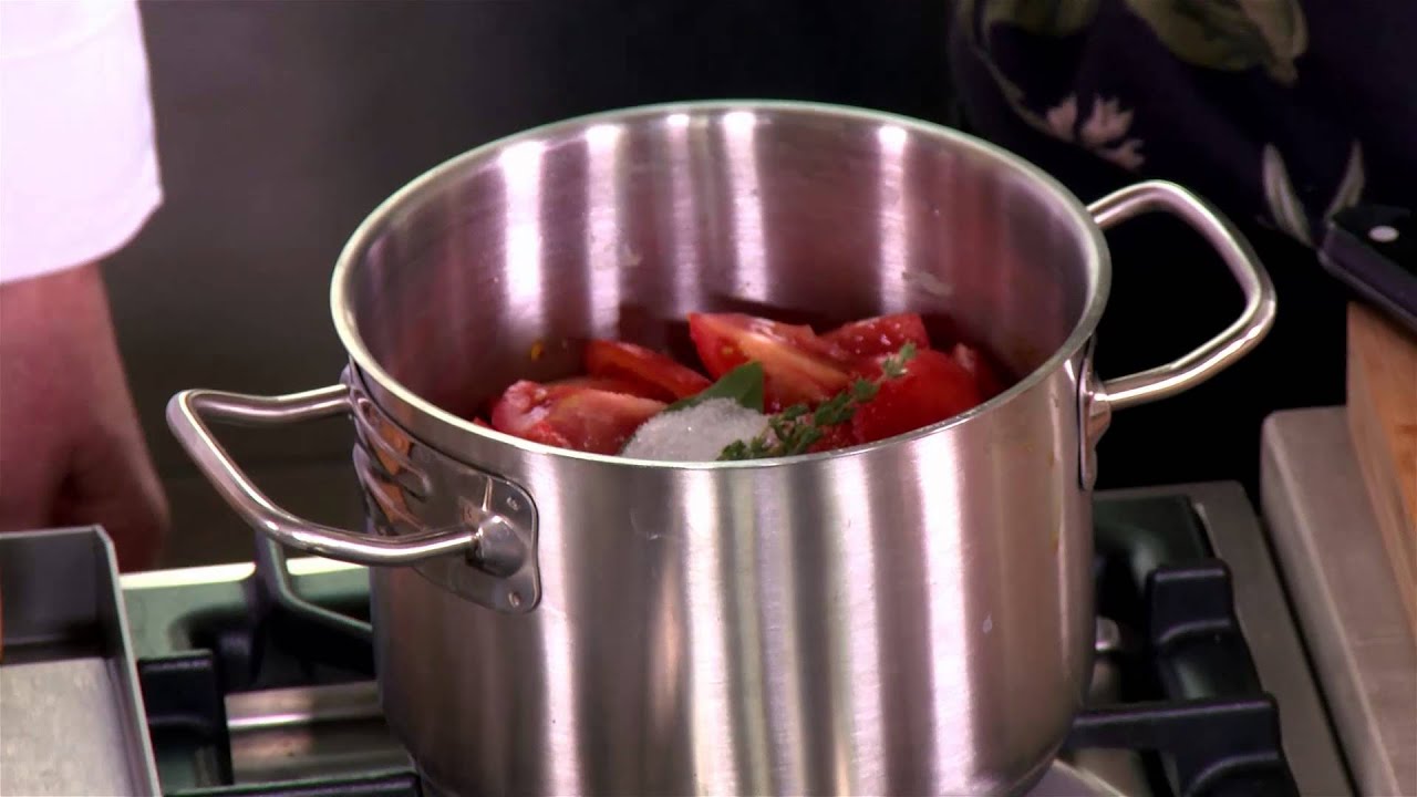 Tomatensoep met balletjes - Wie Kookt