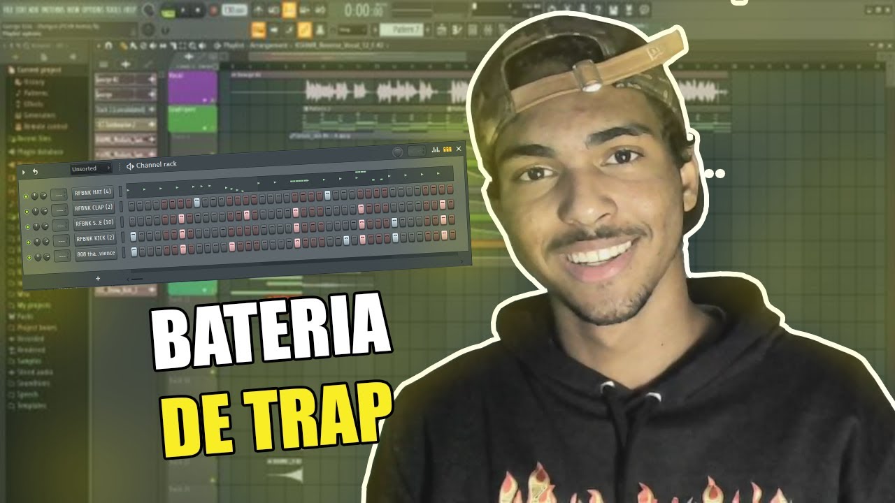 COMO FAZER UMA BATERIA DE TRAP 😈🔥