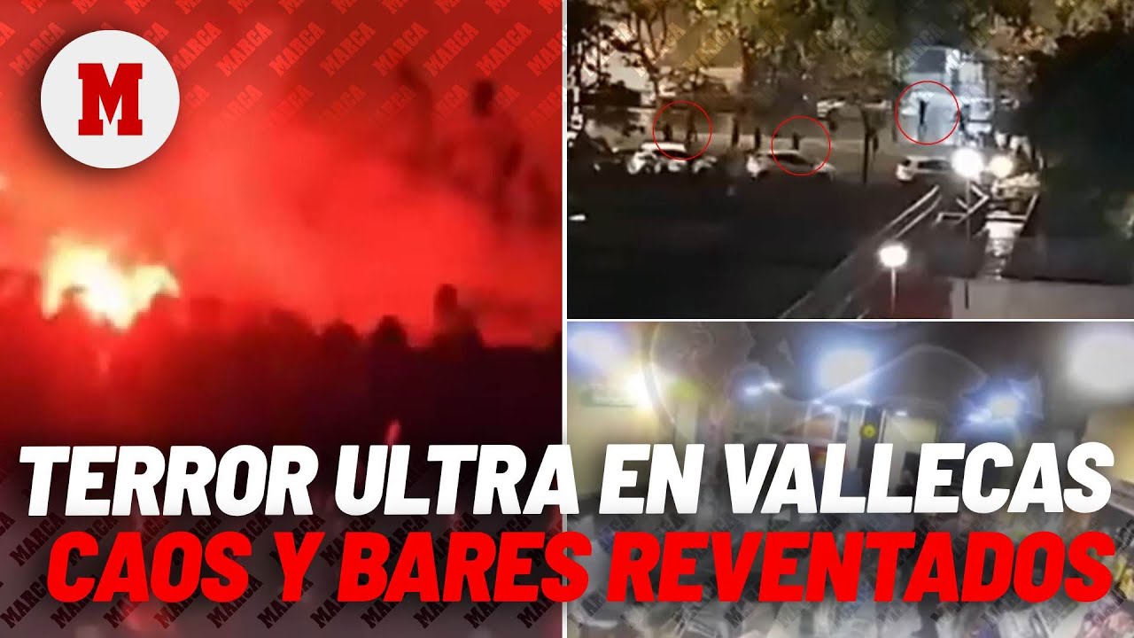 Terror ultra en Vallecas antes del Rayo-Lech Poznan MARCA
