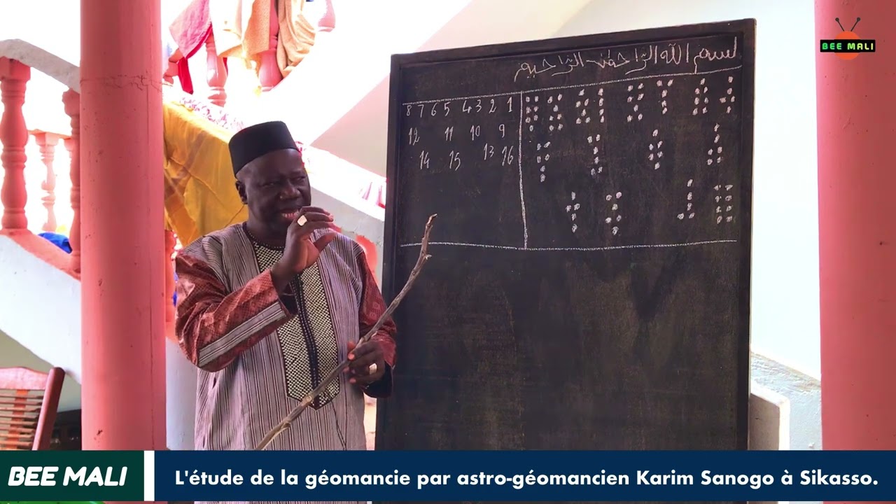 L’étude de la géomancie
