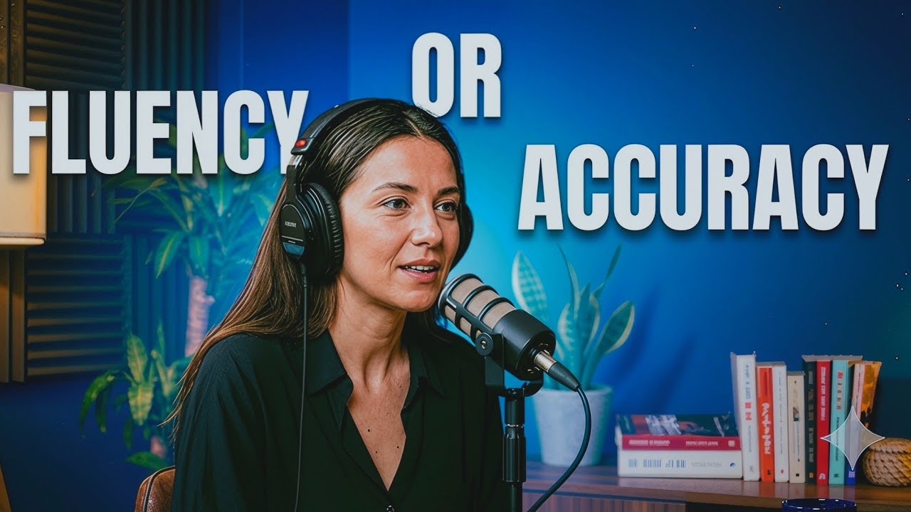 For your Improvement Fluency or Accuracy / Advanced English Podcast 