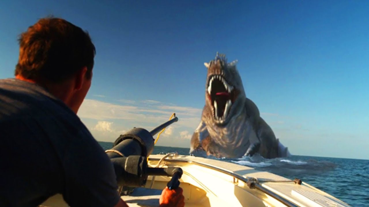 A MARINE TYRANNOSAURUS emerges from the depths and will be the new KING of the seas - RECAP