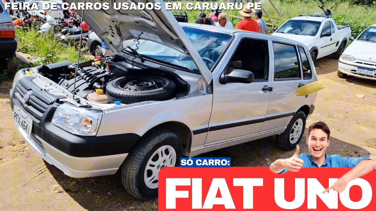 Feira De Carros Usados Em Caruaru PE | SÓ CARRO FIAT UNO