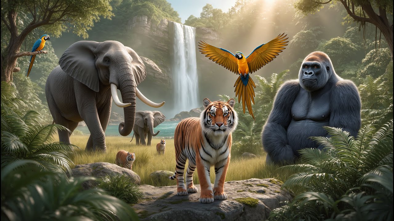 Wild Animals OLED Demo - HDR 16K Ultra HD Dolby Vision™ 60fps
