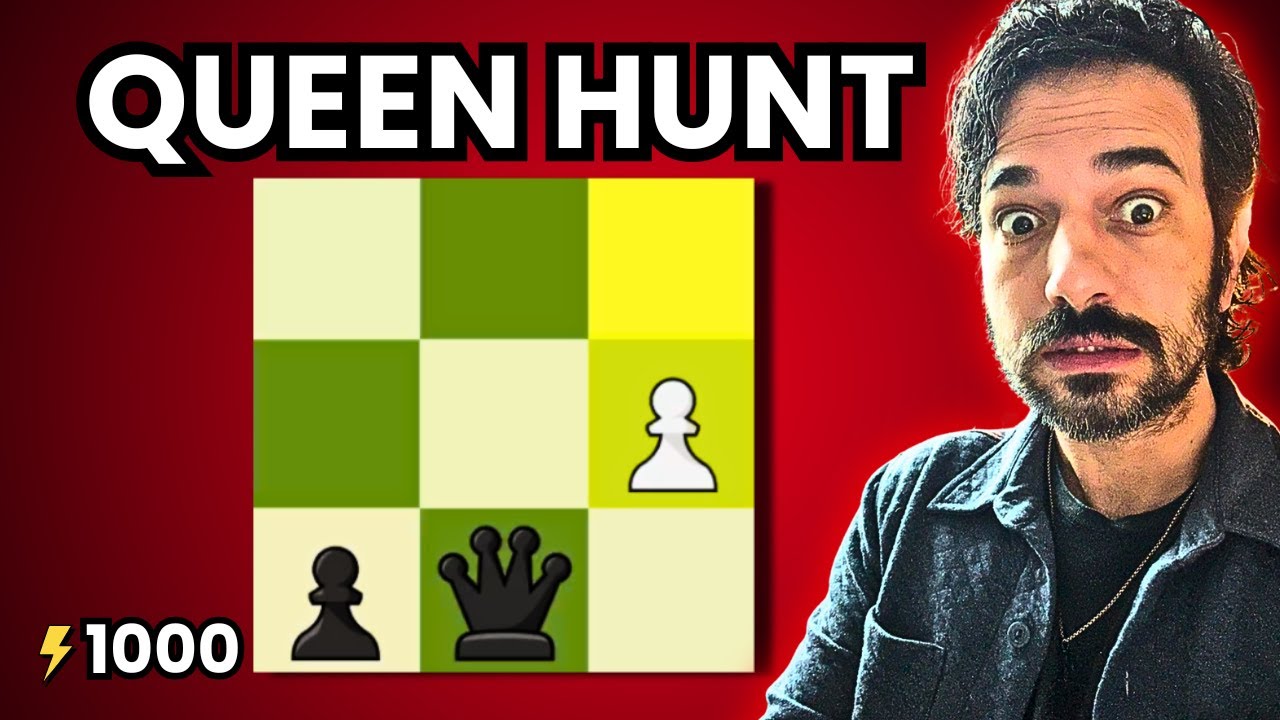 He Wouldn’t Stop Hunting My Queen (1000 ELO)