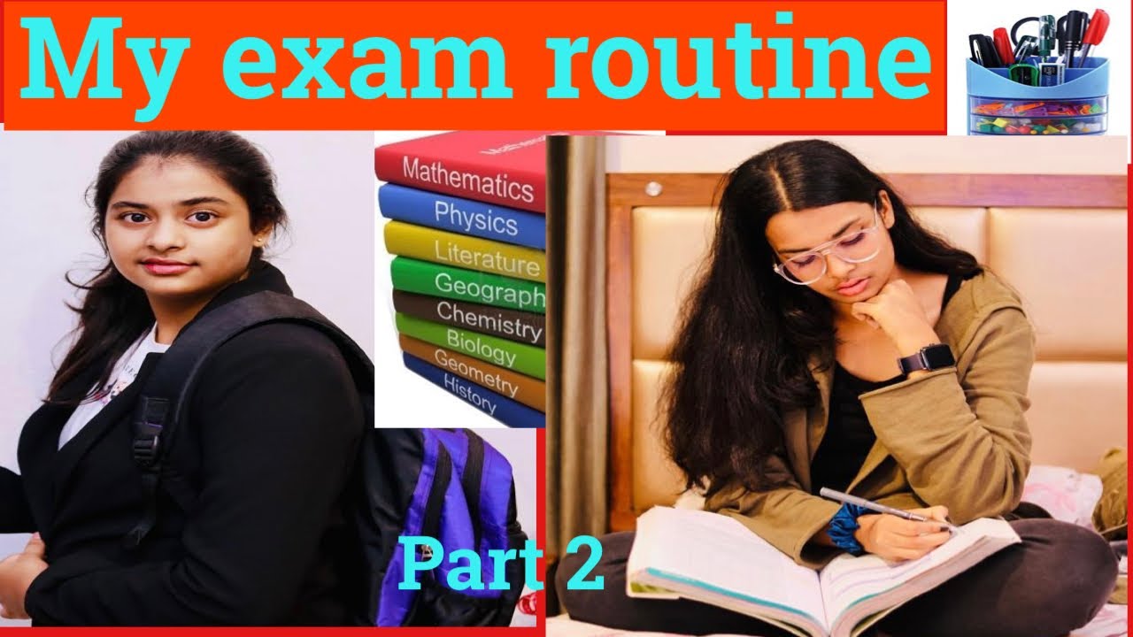 My exam daily Routine | part2 | Anu ka hath cut gaya! 😱 | Ayu and Anu Twin Sisters
