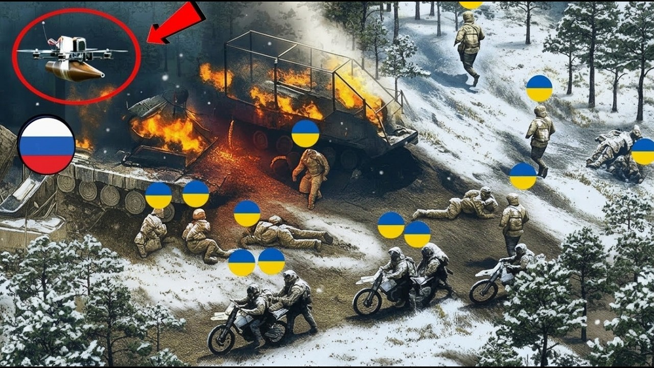 Российские снайперы наблюдают за украинскими танковыми и мотоциклетными подразделениями!