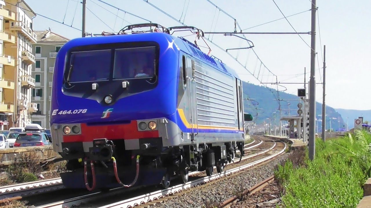 Treni in transito del mese di Settembre sulla linea Tirrenica Genova - La Spezia