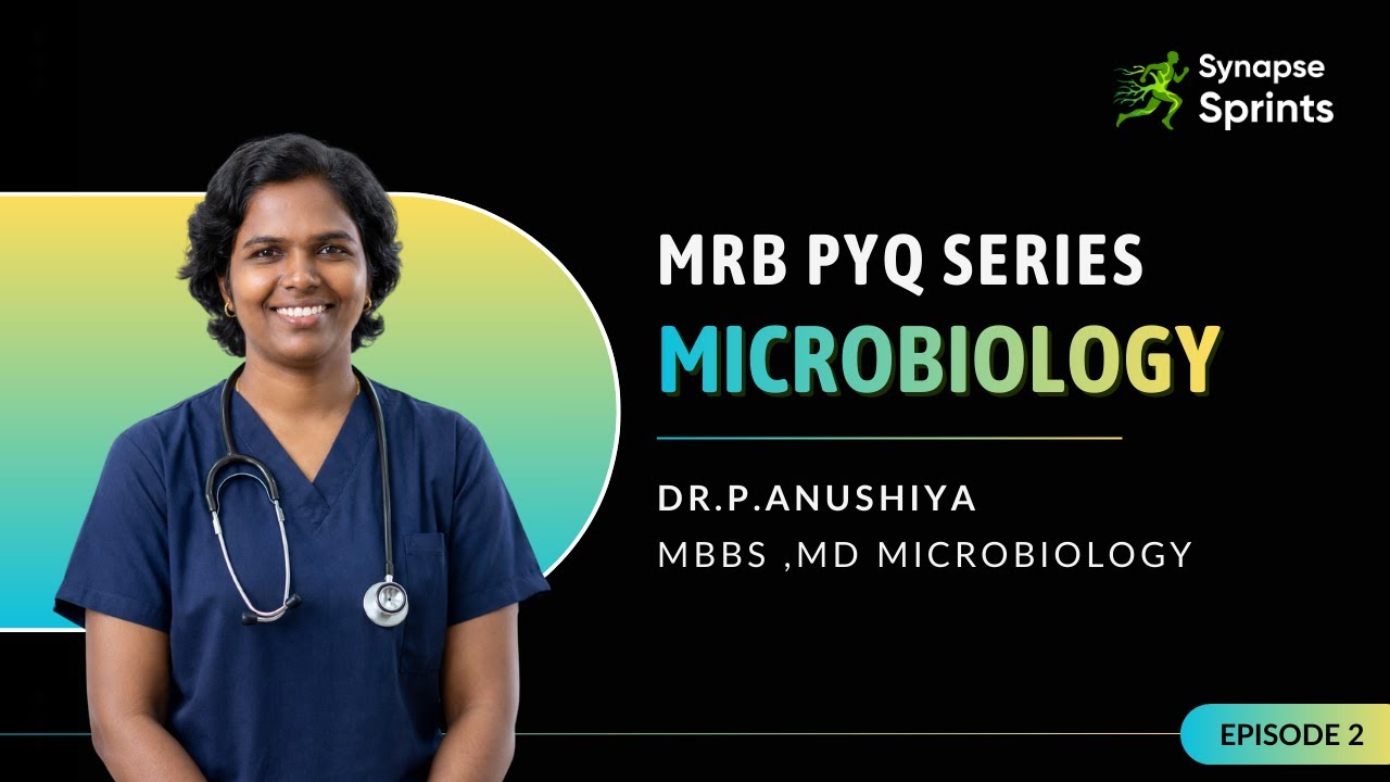 MRB PYQ Discussion | Microbiology | Episode 2 | Synapse Sprints
