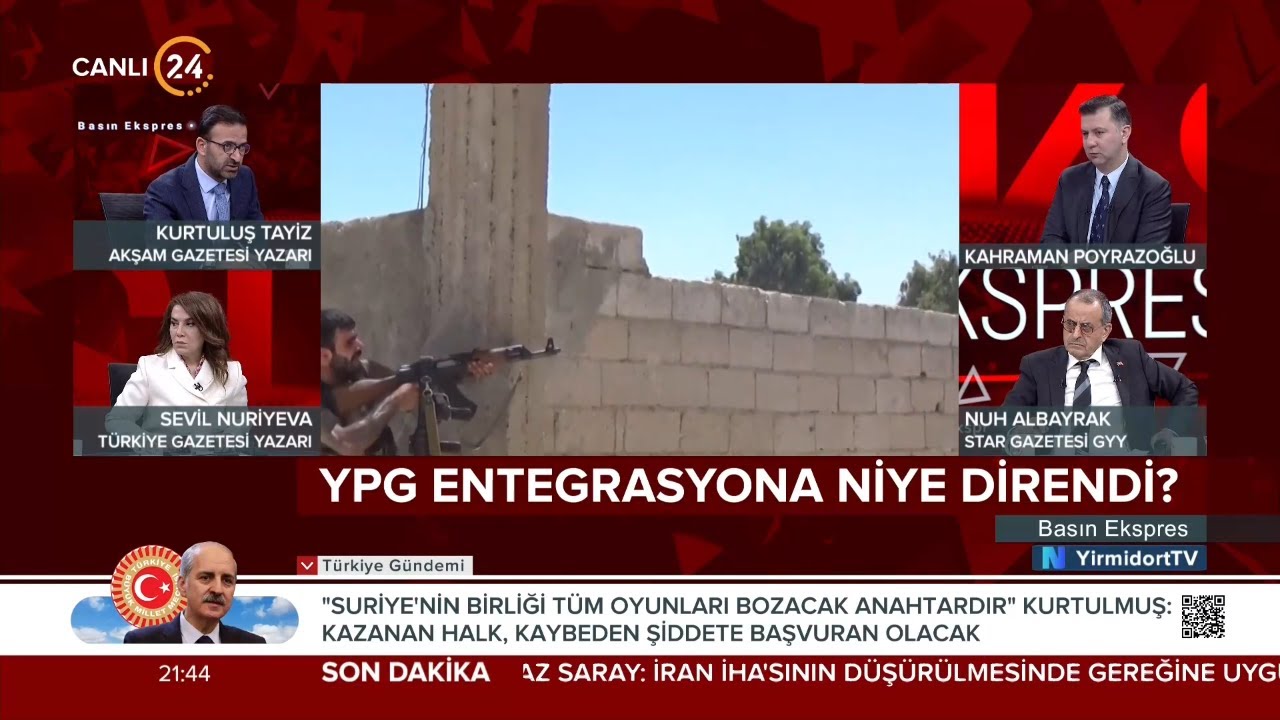 Kahraman Poyrazoğlu ile “Basın Ekspres” / Suriye’de Entegrasyon Süreci – 03 02 2026