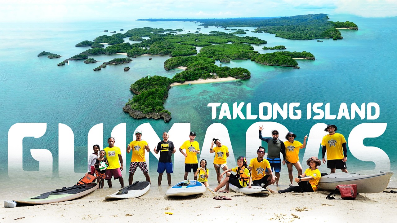 We paddled our way through 46 islands! Taklong Island Guimaras