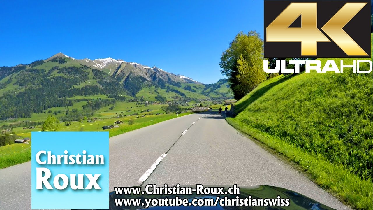 1X UHD - Switzerland 299 (Camera on board camera): Pays d'Enhaut-Gruyère (Hero4)