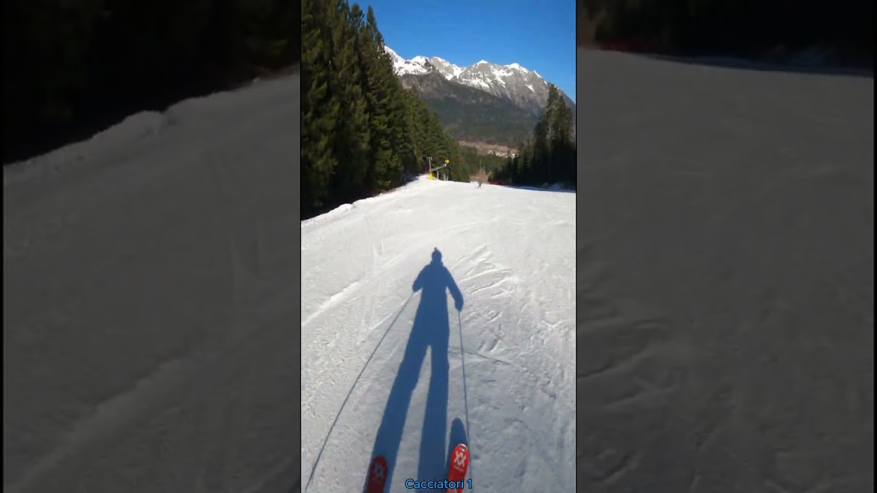 Sant'antonio Cacciatori 1 e 2 discesa 6 km ad Andalo Paganella Ski