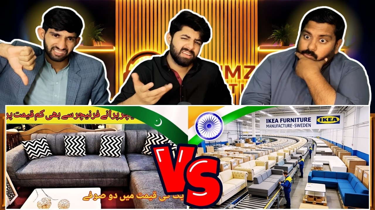 Pakistani Reaction on India vs Pakistan Furniture Prices comparison | कौन सस्ता?😮
