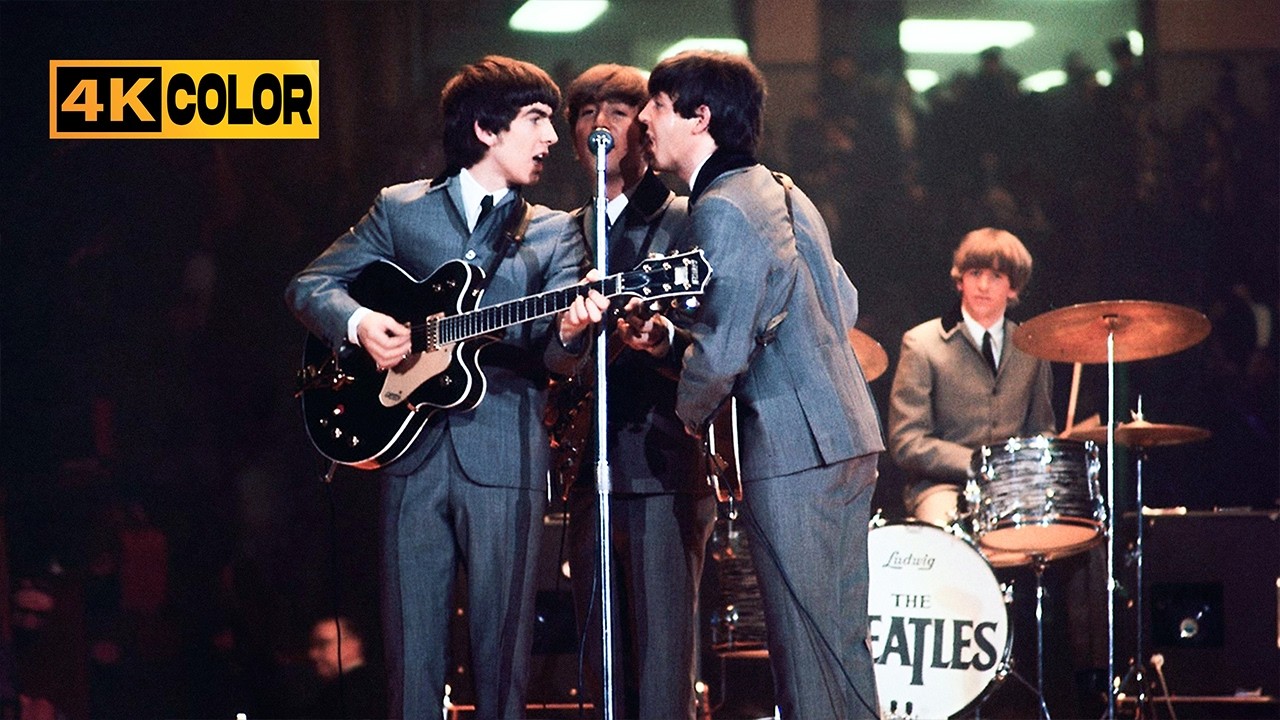 The Beatles - This Boy Live At The Coliseum Washington D.C. [4K Color]