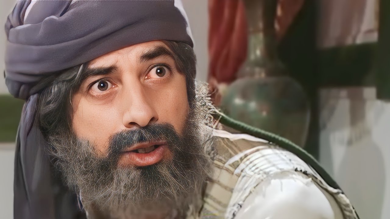 أبو وهب صاحب الحصان السحري يصدم اللحام و رجل الشرطة