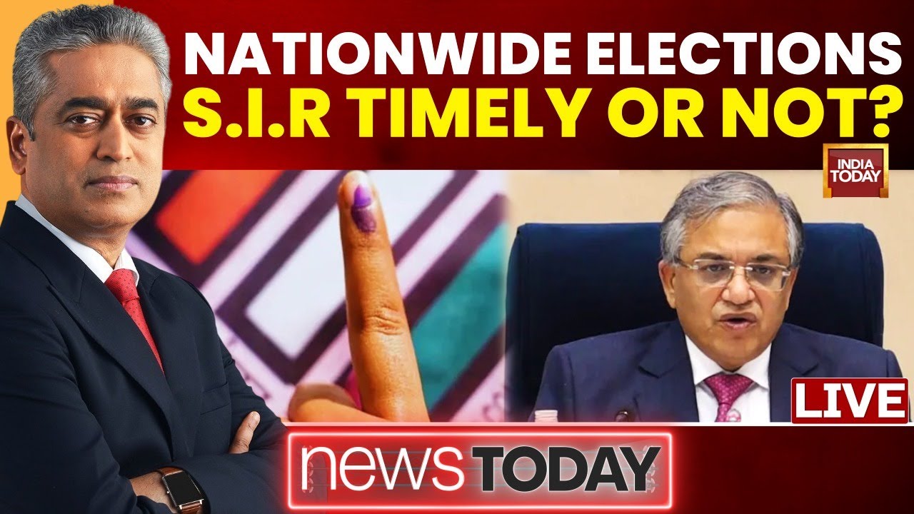 Rajdeep Sardesai LIVE: Will SIR Be Exercise Or Excluding Citizens? | SIR Phase 2 Debate | SIR News
