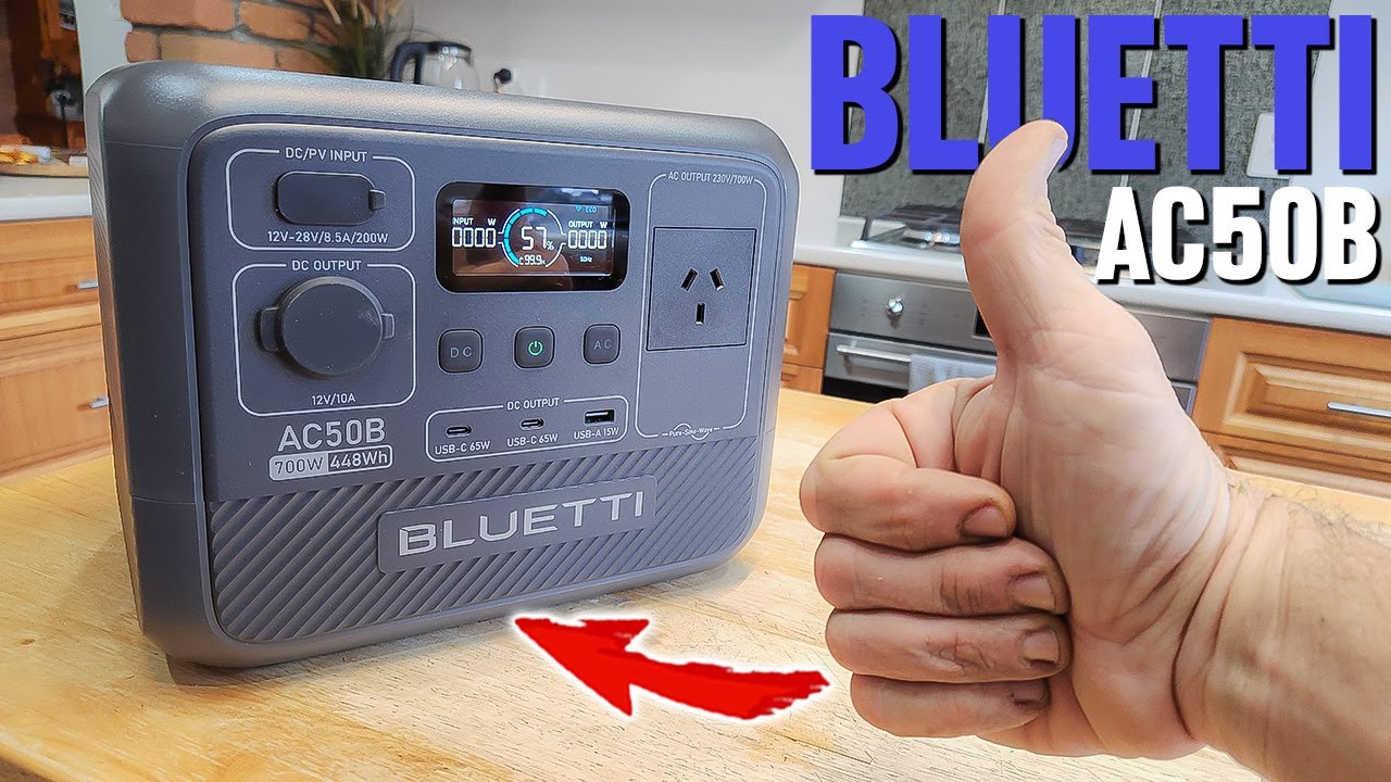 BLUETTI AC50B Review: Best 700W Portable Power Station? (448Wh LiFePO4 Battery Tested)