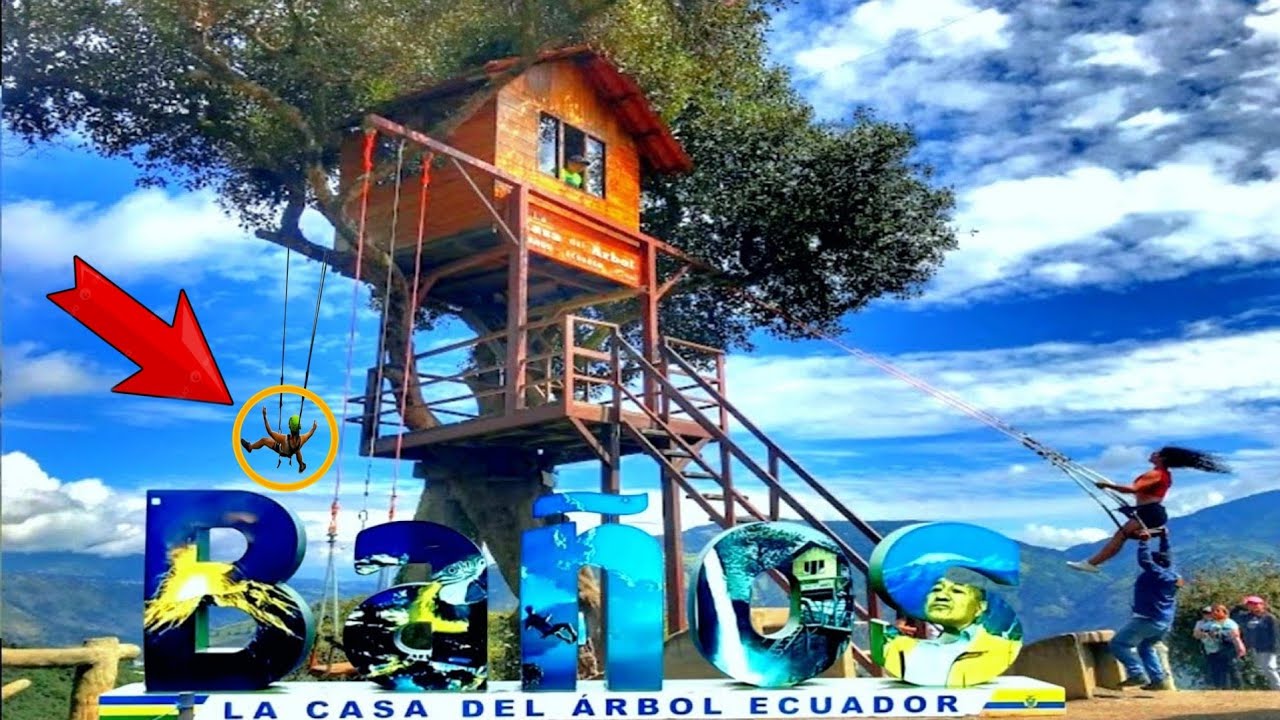 La Casa del arbol baños Agua Santa 