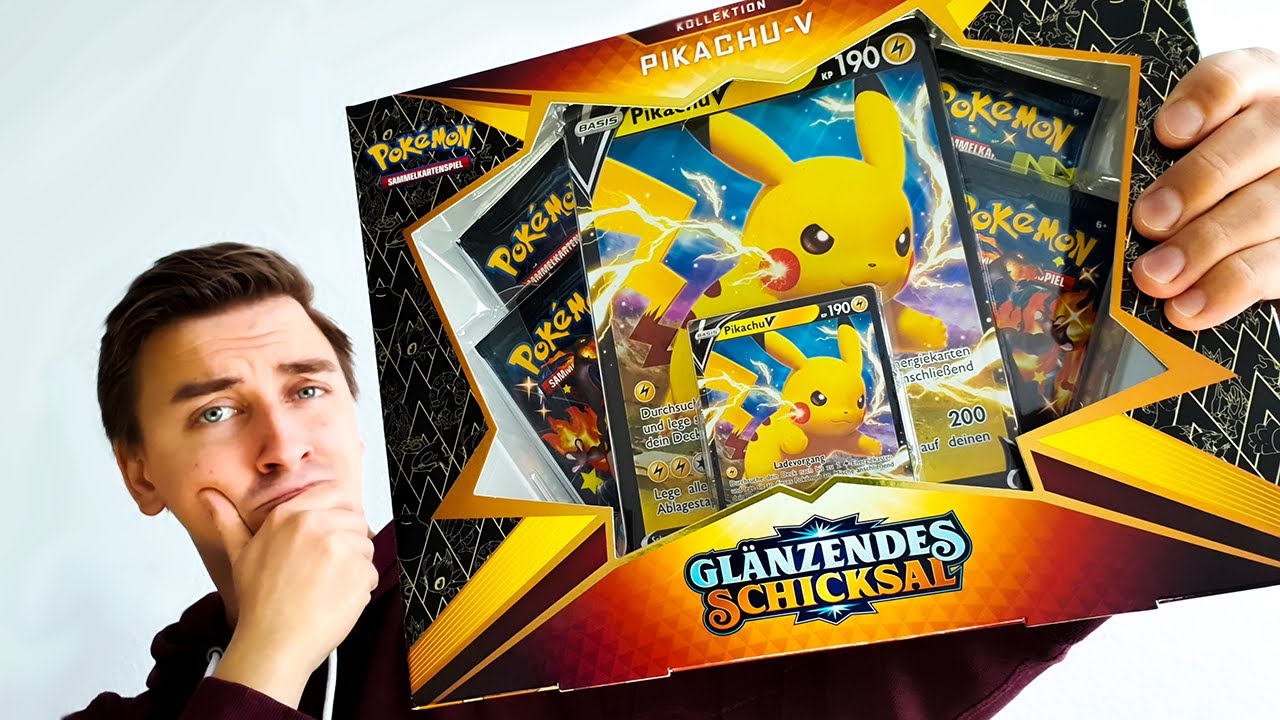 PIKA PIKACHU V | Pokémon Booster Opening | Glänzendes Schicksal
