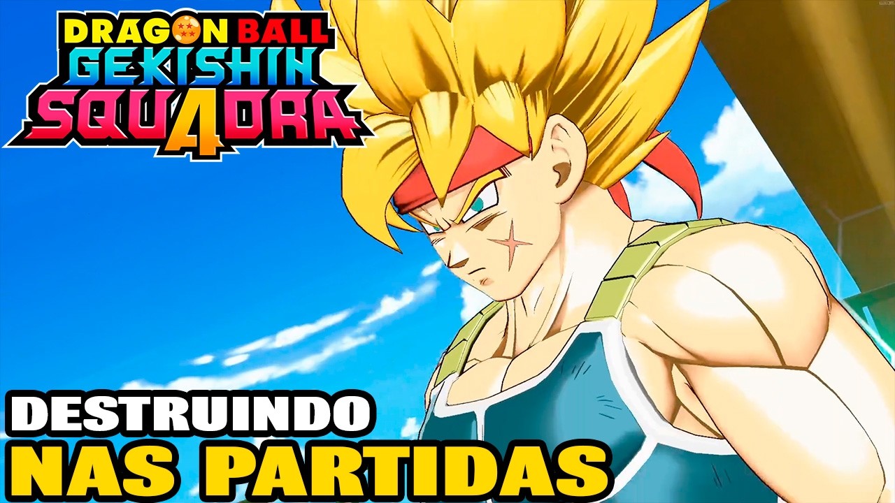 BARDOCK FOI BUFFADO NOVAMENTE E FICOU ABSURDAMENTE ROUBADO | DRAGON BALL GEKISHIN SQUADRA (PC)