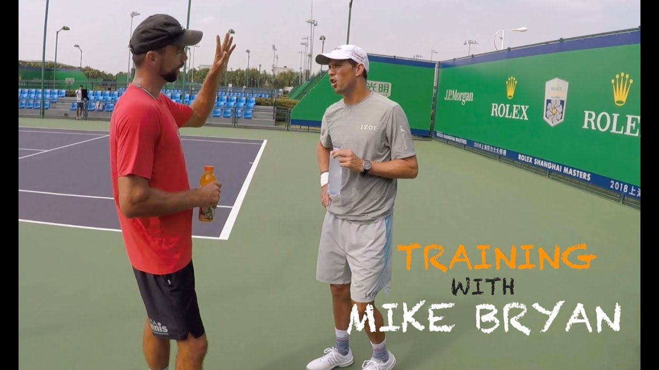 Training With Mike Bryan - Part 1 | Rolex Shanghai Masters 2018 (TENFITMEN)