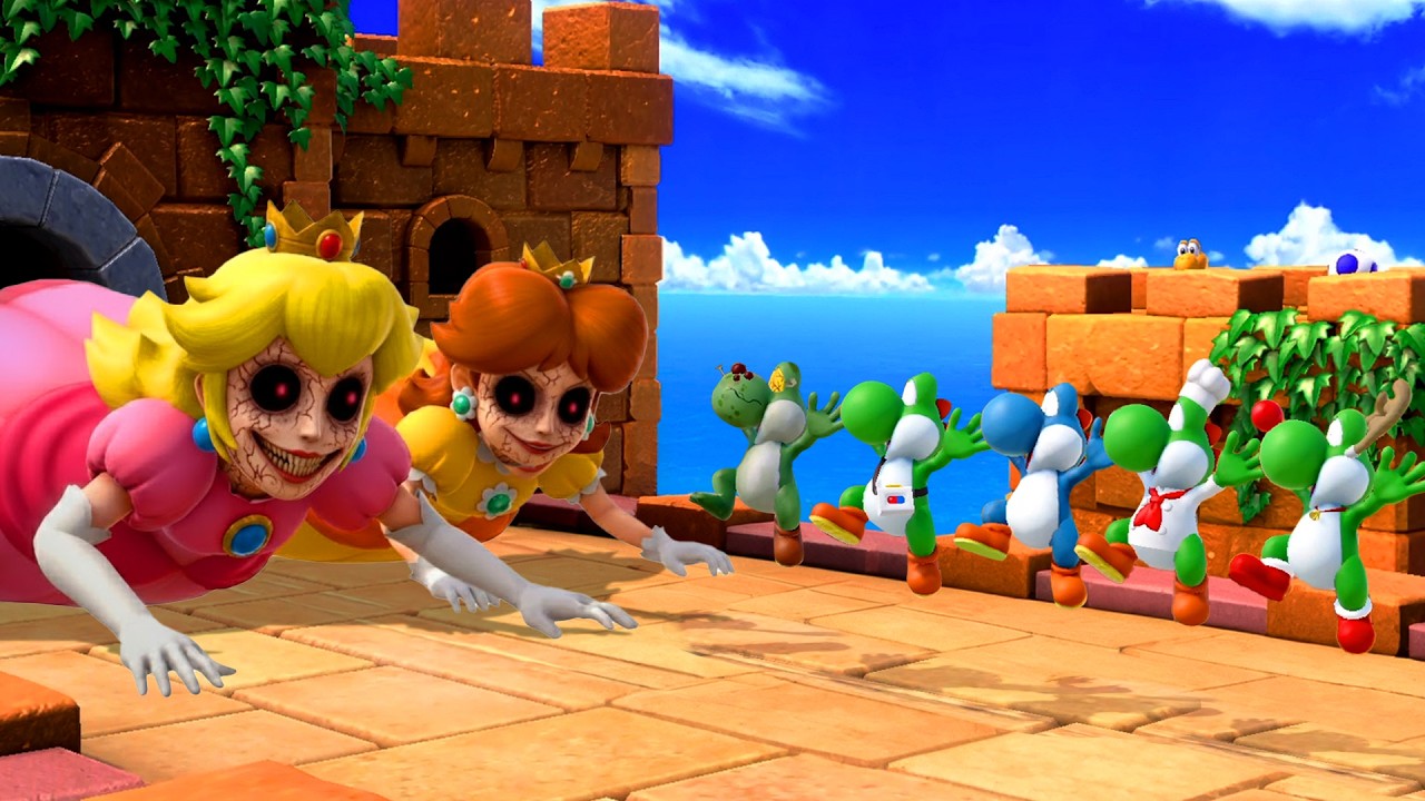 Super Mario Party Minigames Compilation – All Special Outfits with Yoshi
