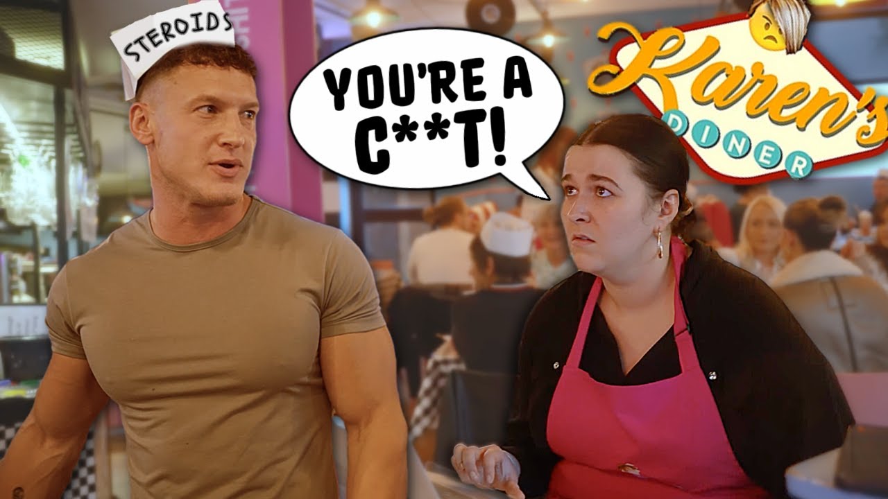 Eating at the WORLD’S RUDEST Restaurant *VERBALLY ABUSED in Karen’s Diner*