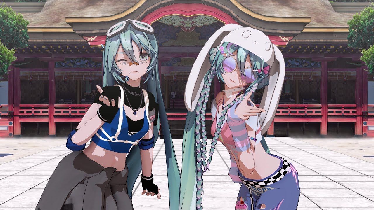 【MMD】愛包ダンスホール/YYB式初音ミク改変Y2K　　【4K】