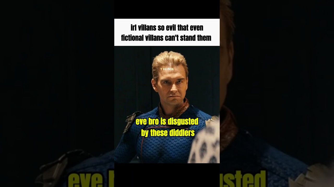 Even Homelander gets disgusted by diddler 😭!!