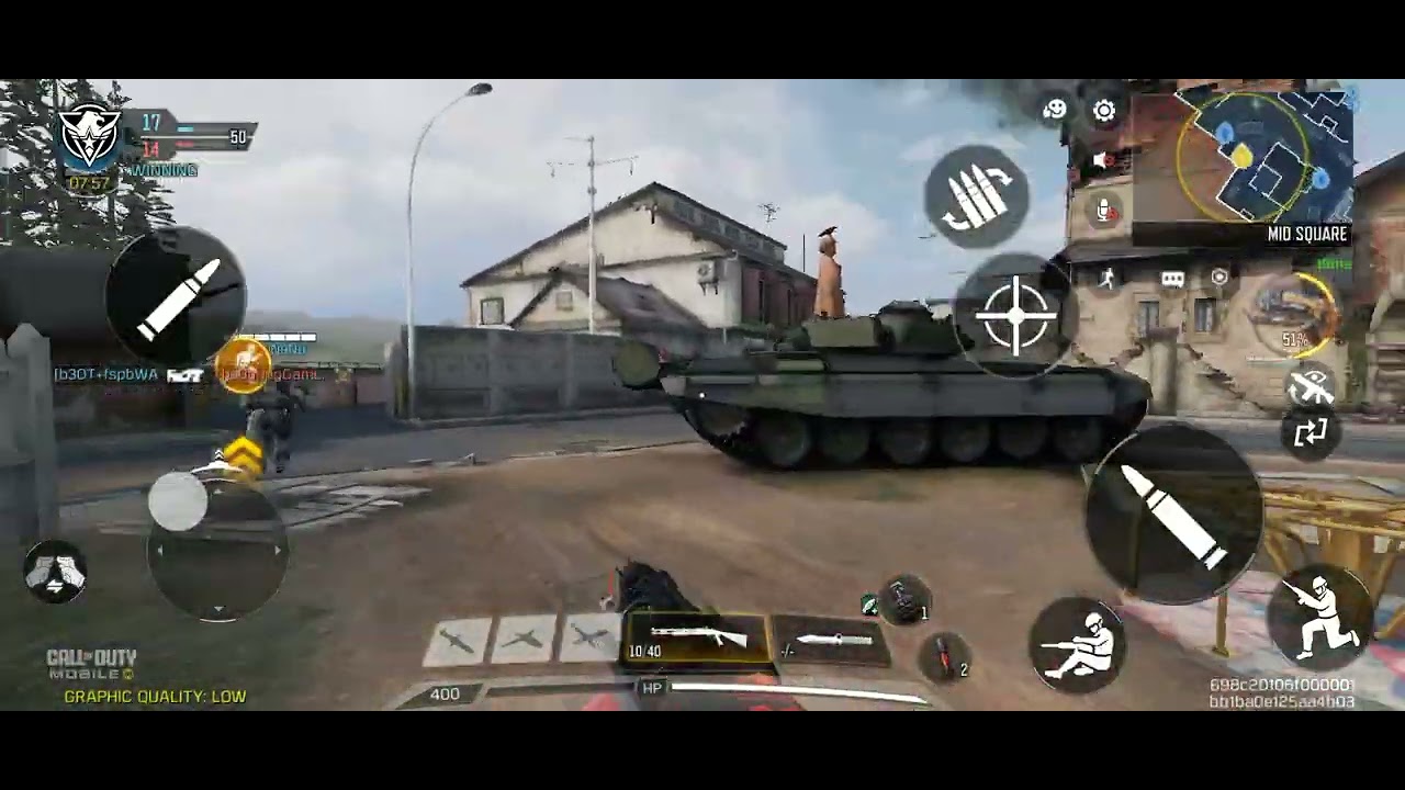 I meant this is the first video. Of Codm :3 the other video is my second video :3