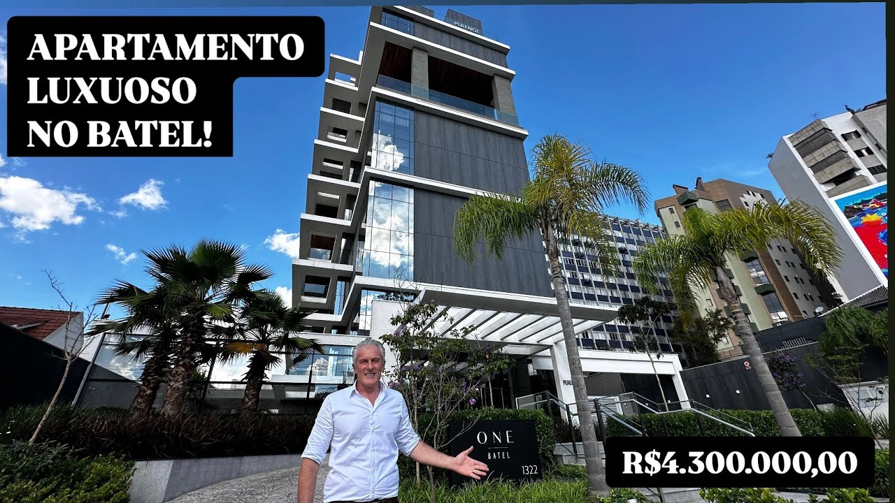 APARTAMENTO ÚNICO E EXCLUSIVO - ONE Batel: Luxo e Exclusividade no Coração do Batel!