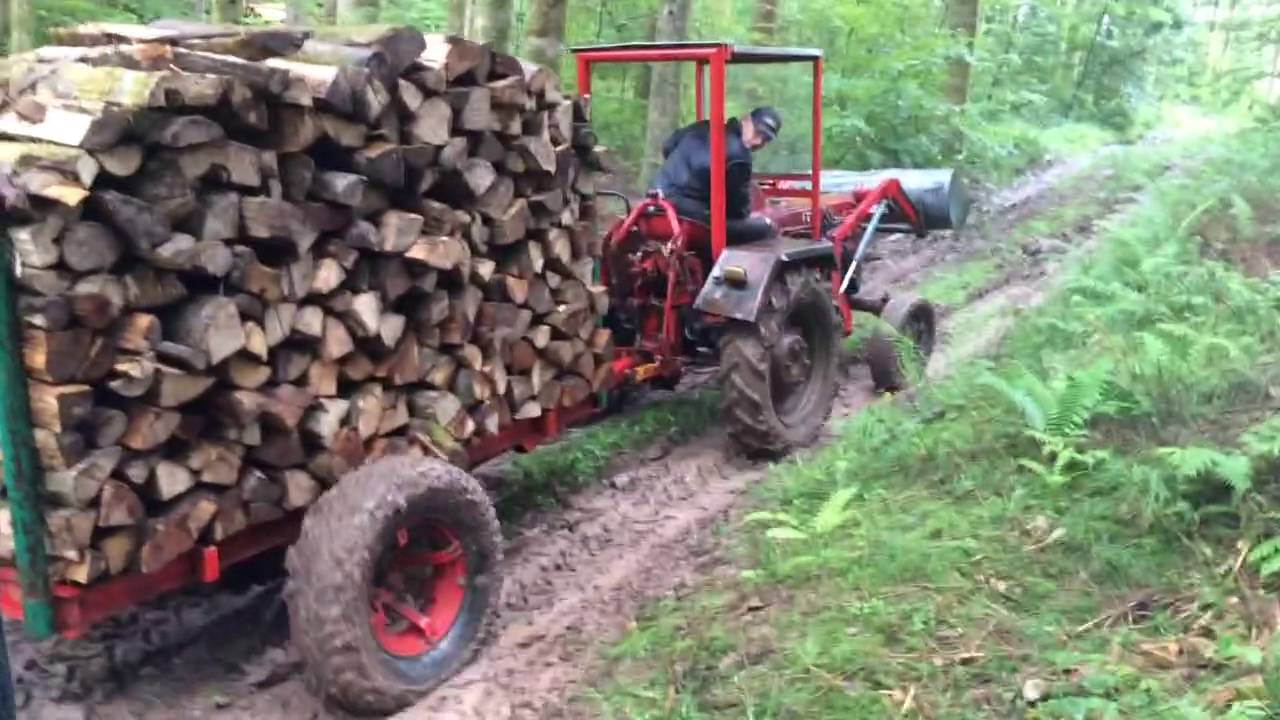 Débardage en foret