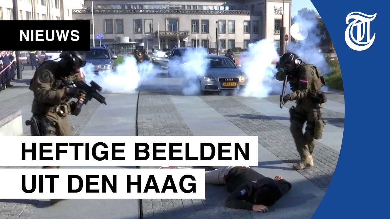 Spectaculair: schoten en explosies in Den Haag
