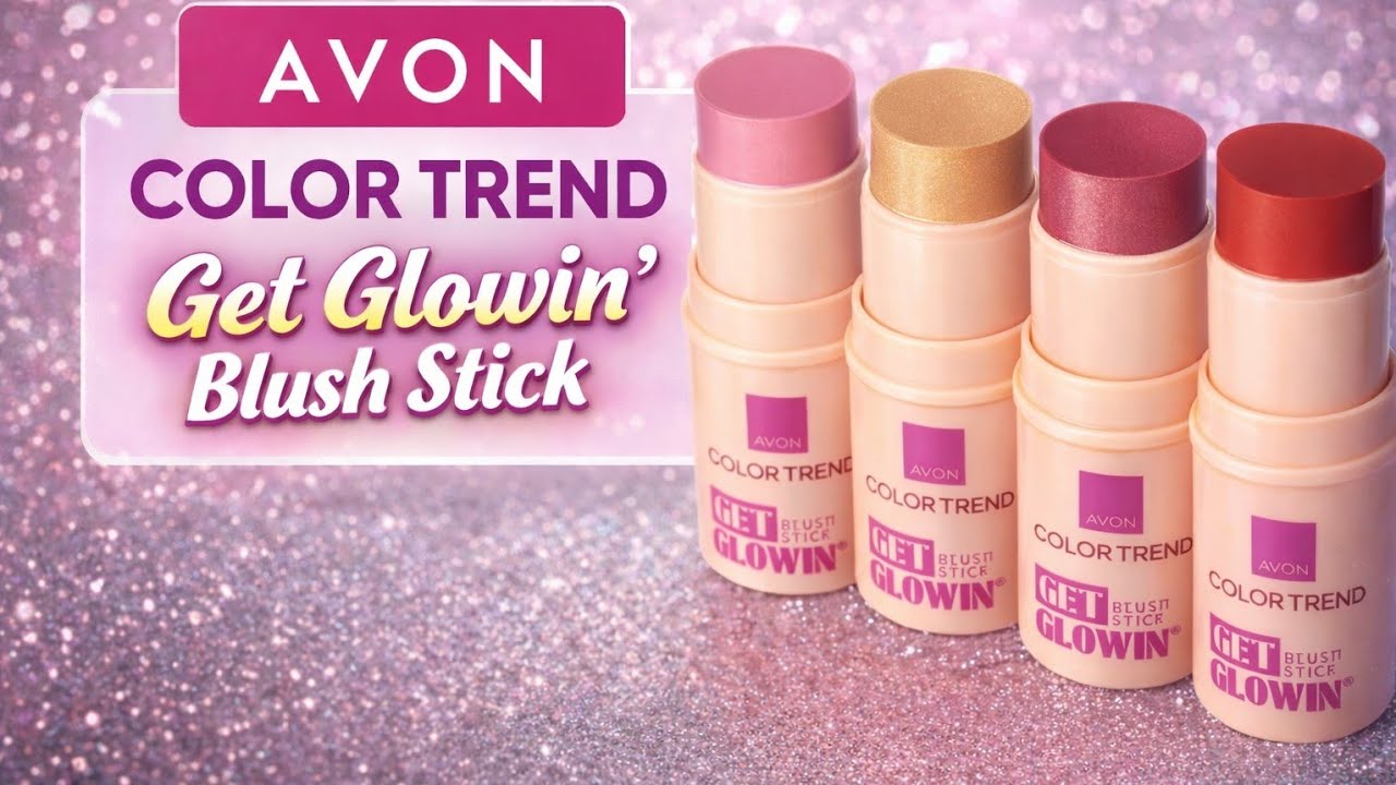 درجات افون کلر ترند جت جلوينج ستيك بلاشر توريد الخدود 😊 Avon Color Trend Get Glowin' Blush Stick 😊