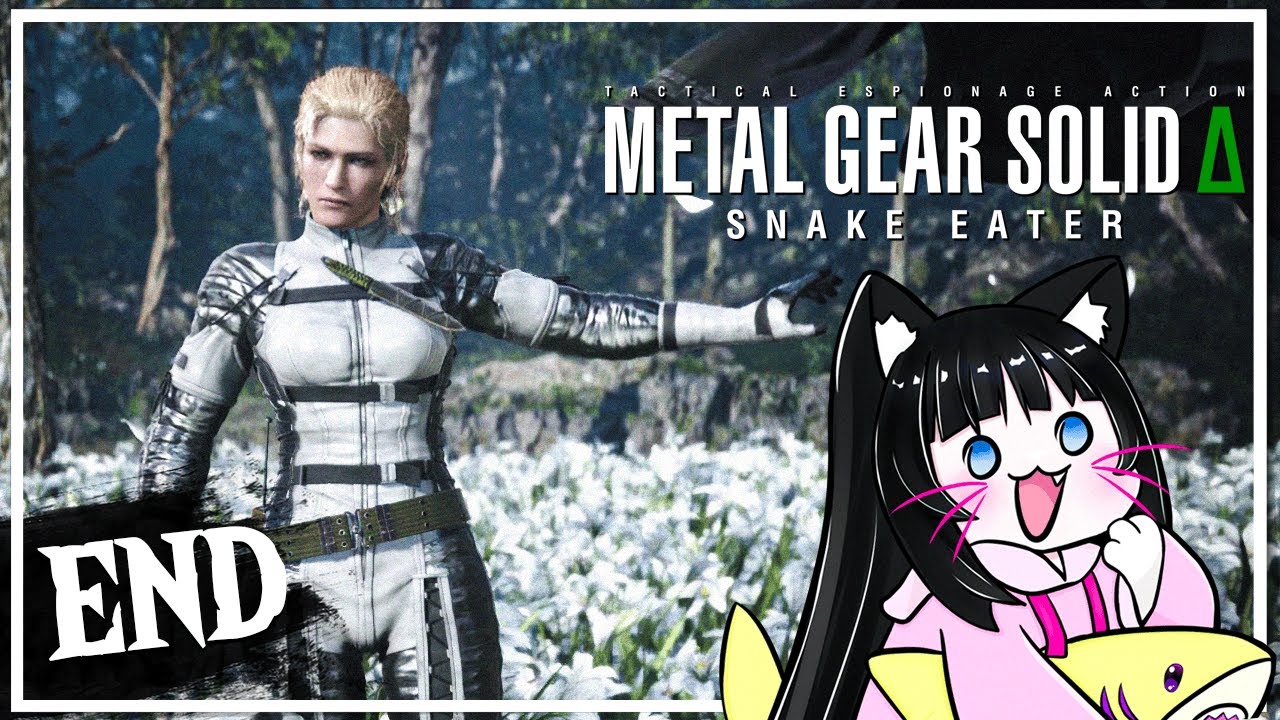 【METAL GEAR SOLID Δ: SNAKE EATER】ЭТОТ ГЛУПЫЙ 🐍ЗМЕЙ НЕ ПОНИМАЕТ МЕЧТУ ДЕВОЧКИ-БОССА [HARD] #3 🎮🦈
