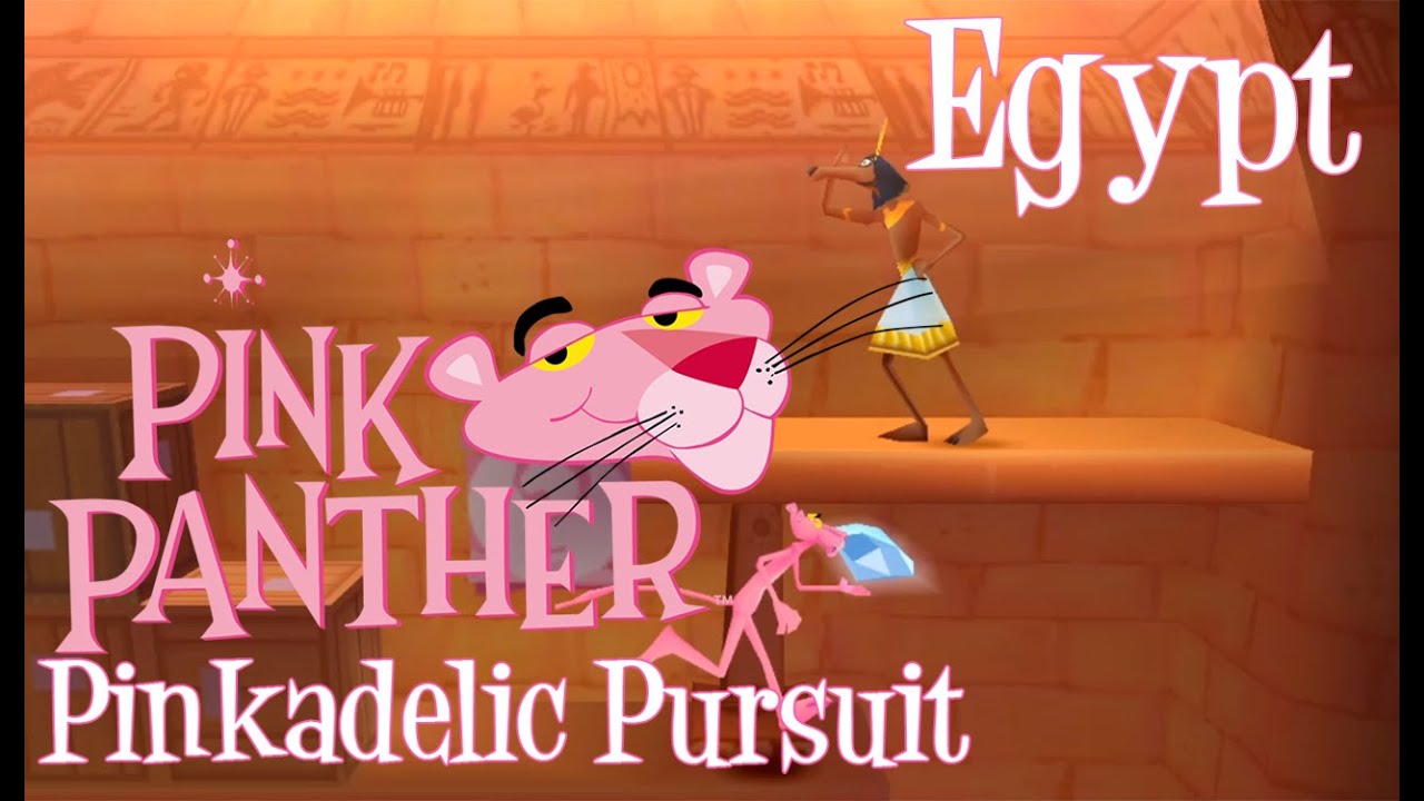 Pink Panther : Pinkadelic Pursuit PS1 Game | Egypt