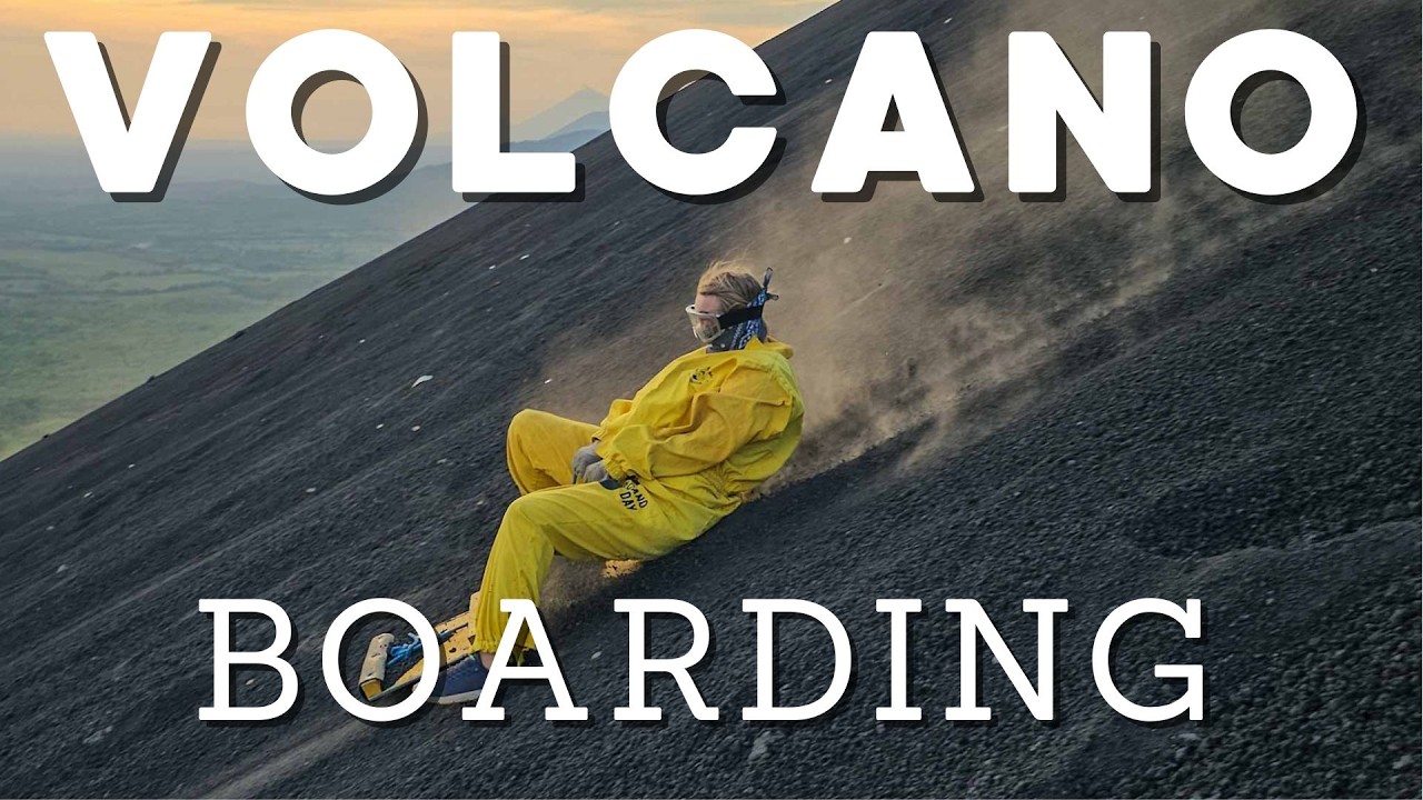 How To Volcano Board In Nicaragua | Full Travel Guide 4k |