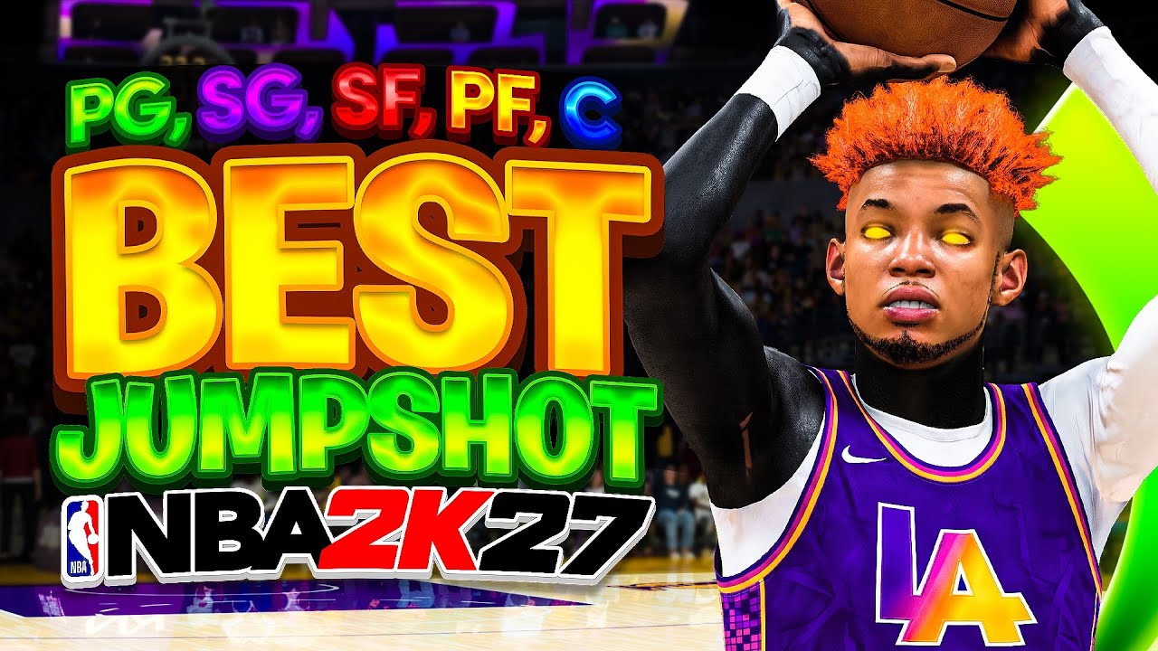 ЛУЧШИЕ БРОСКИ В ПРЫЖКЕ для ЛЮБОГО БИЛДА + РЕЙТИНГ 3-ОЧКОВЫХ в NBA 2K27 *НОВИНКА*