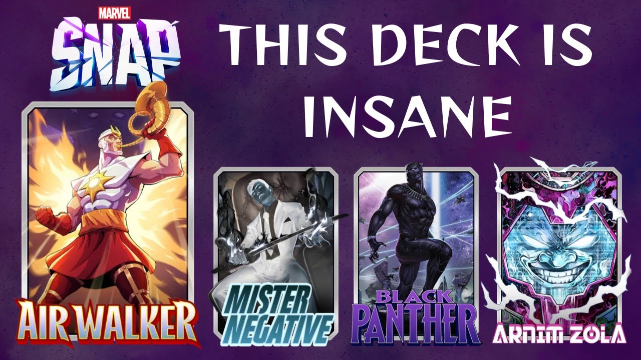 Mister Negative & Air-Walker Deck | Marvel Snap Gameplay September 2025