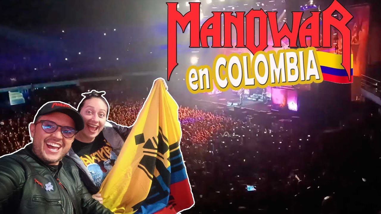 MANOWAR EN COLOMBIA 💪🇨🇴: Bogotá ardió con la banda más ruidosa del planeta
